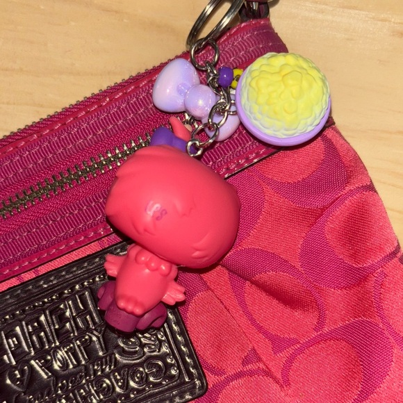 Littlest Pet Shop G7 Series 4 Pink owl Keychain – Custom Bag Charm - Picture 3 of 7